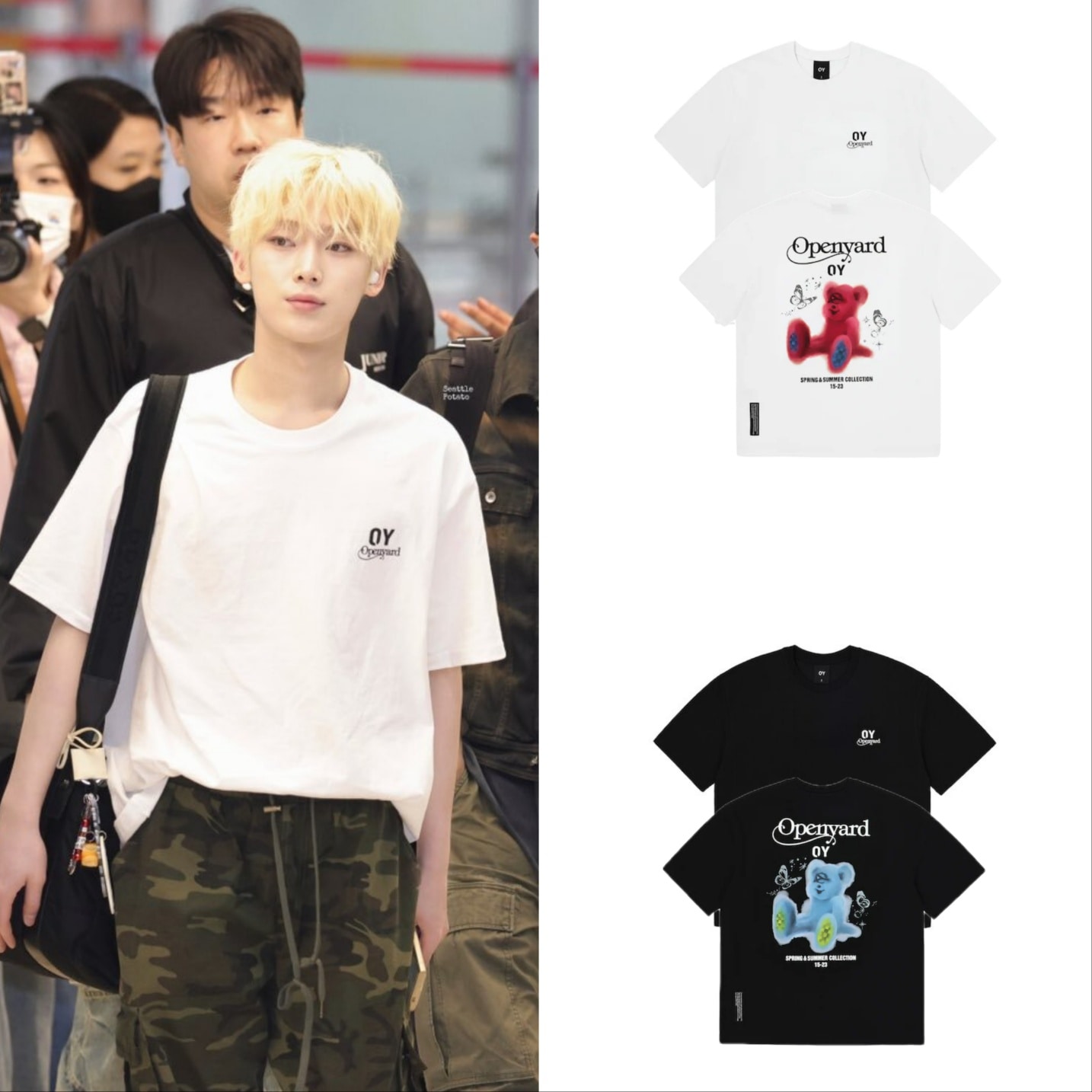 Tシャツ まとめ売り ENHYPEN ソヌ 着用 DREAMY ODOLLY T 2色 KSTARスタイル