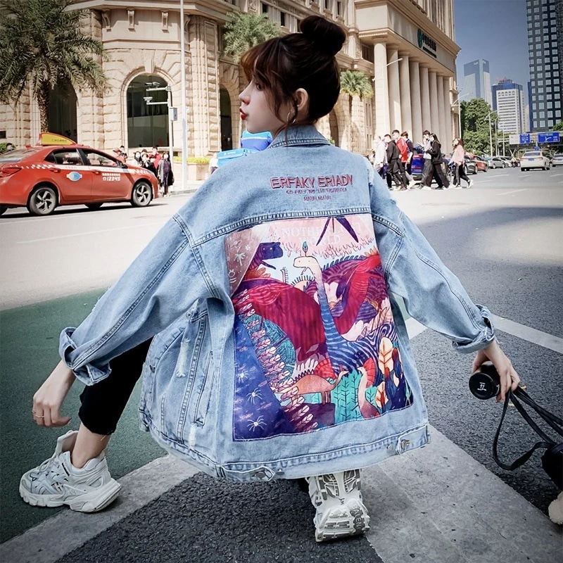 コーデに役立つ！デニムジャケット レディース ショートサイズの大きいサイズ2024新型小香風長袖デニムコート 韓国ファッション