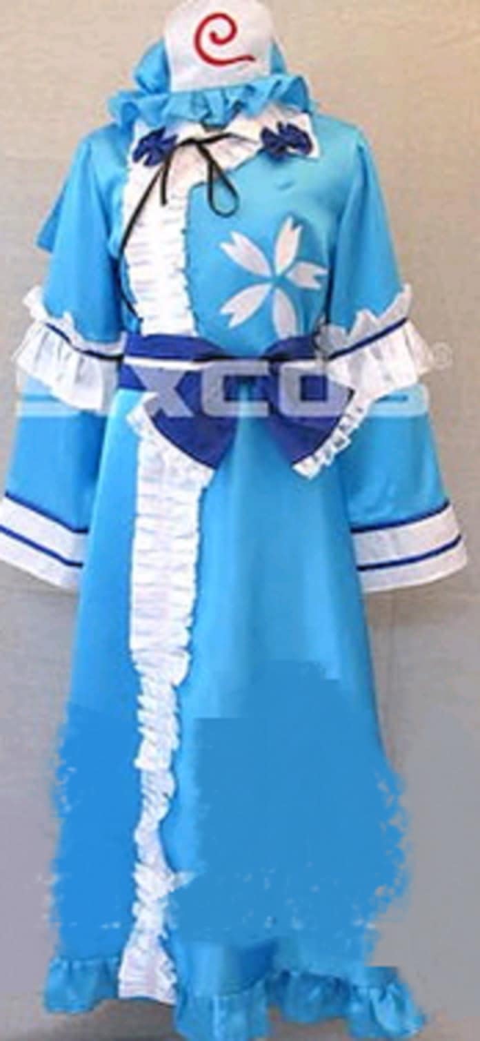 東方プロジェクト 西行寺幽々子風コスプレ衣装ハロウィン仮装コスチューム 7,950円