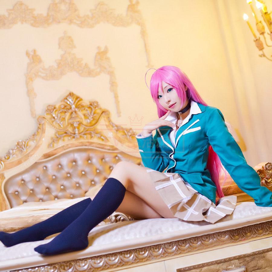 【新品開催 即納】ロザリオとバンパイア 赤夜 萌香 あかしや もか コスプレ衣装 変装 仮装 コスチューム撮影