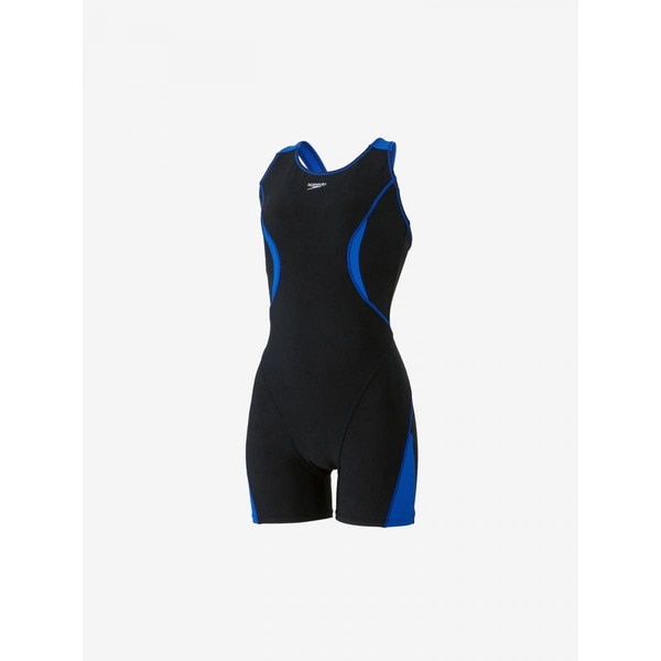 Speedo スピード レディース 水着 オールインワン Feel Up Loosen Half Kneeskin 水泳 水着 SFW12354-KB レディース