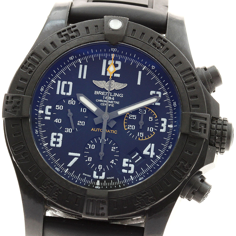 ブライトリング BREITLING XB0180E4/BF31 アベンジャー ハリケーン クロノグラフ 自動巻き メンズ 箱・保証書付き_896965【中古】