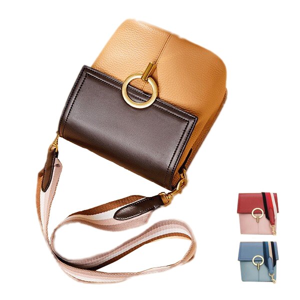 レディース バケットバッグ ショルダーバッグ 斜め掛け 本革 かばん