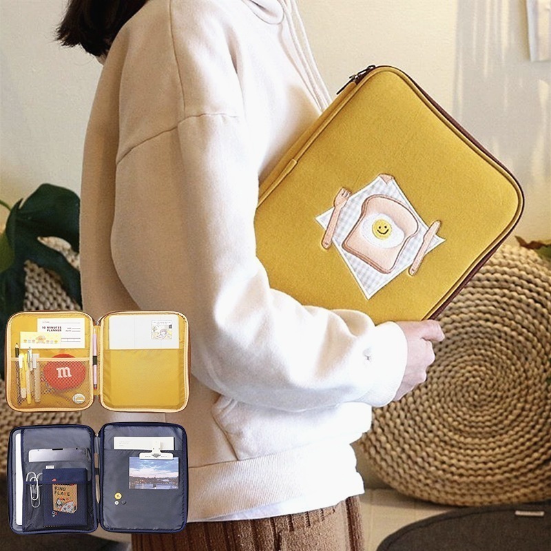 【TOOAMO】Heras bag ノートパソコン収納可能 ★韓国人気★ ノートパソコン ケース パソコンバッグ 手提げ パソコンケース