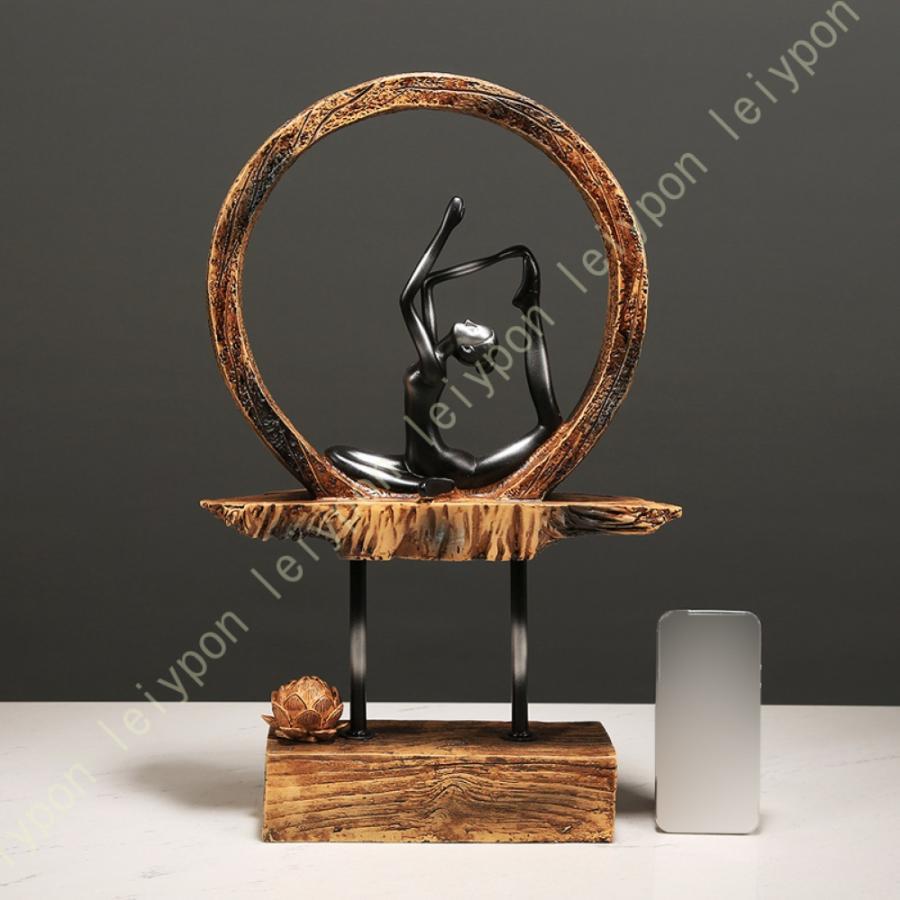 置物 おしゃれ オブジェ ヨガ像 ヨガ ガーデン 卓上 彫像 可愛い ガーデニング オーナメント ギフト クリスマス プレゼント 誕生日 母の日 プレゼント 女性 5,749円