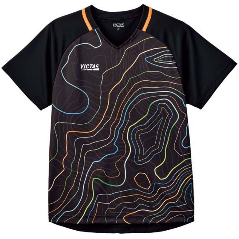 victas(ヴィクタス) トポグラフィーゲームシャツ タッキュウゲームシャツ (612401-1800)