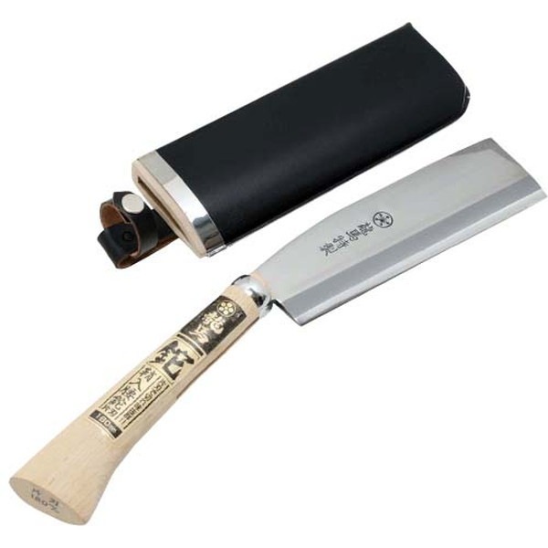 藤原産業 梅鉢龍馬 鞘入腰鉈 片刃 180MM