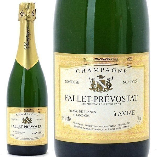 グラン クリュ ブラン ド ブラン ノン ドセ 箱なし 750ml ファレ プレヴォスタ シャンパン フランス シャンパーニュ 白泡 コク辛口 ワイン ^VAFP36Z0^ 8,059円