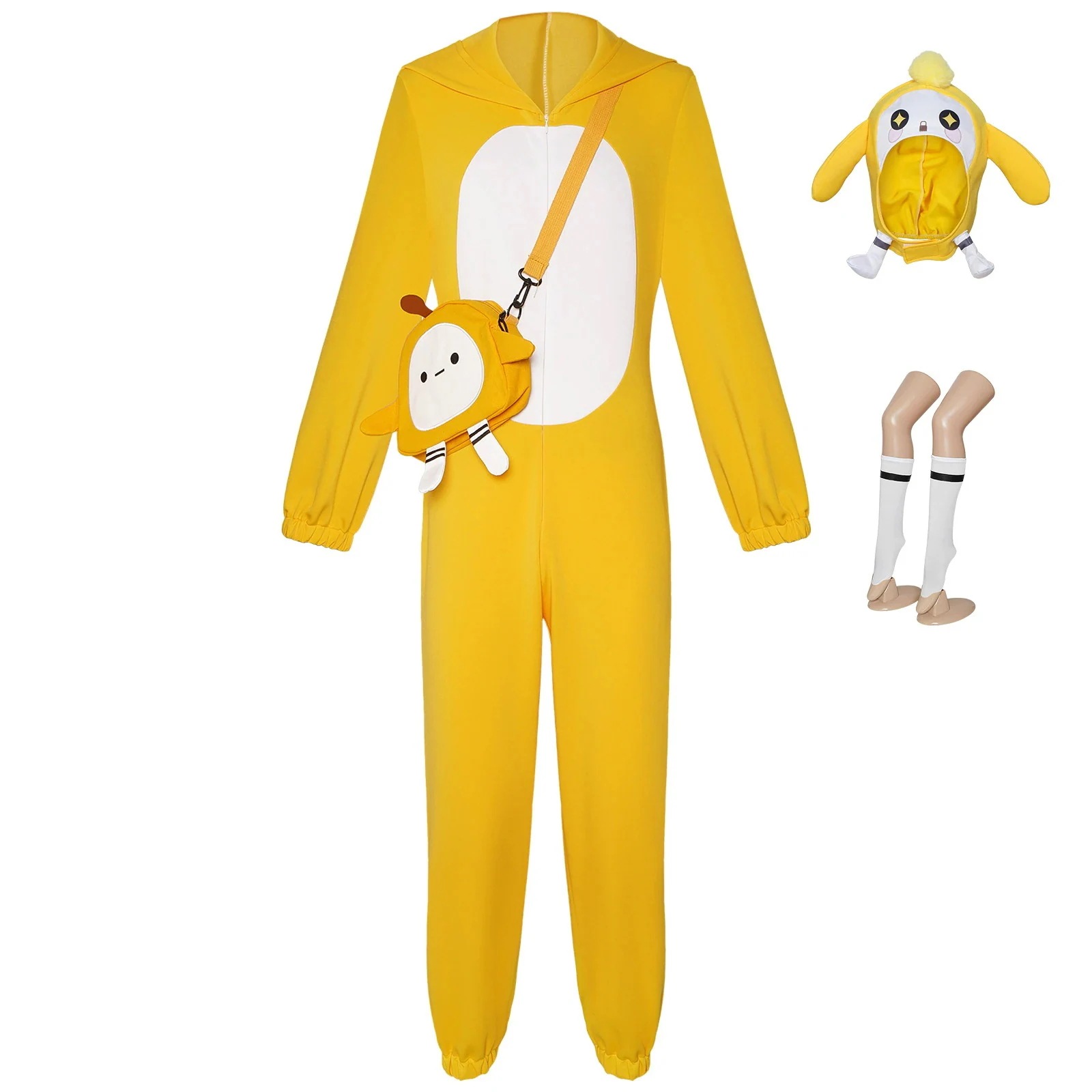 第五人格cos服卵小黄親友幸運児皮膚コスプレ衣装