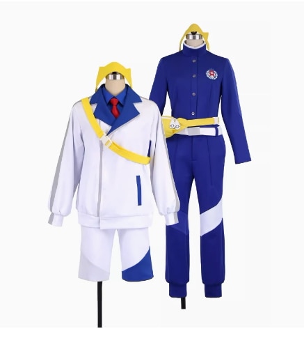 スカーレット バイオレット ゼロの秘宝 ゼイユ コスプレ衣装 (上着+ズボン+ベルト+髪飾り+バッグ+手袋)