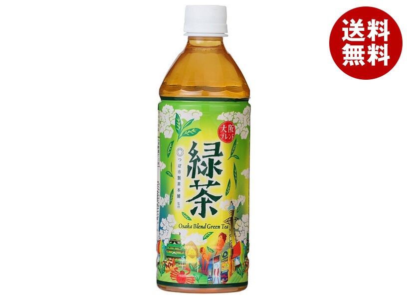 オアシス 大阪ブレンド 緑茶 500mlPET×24本入×(2ケース)
