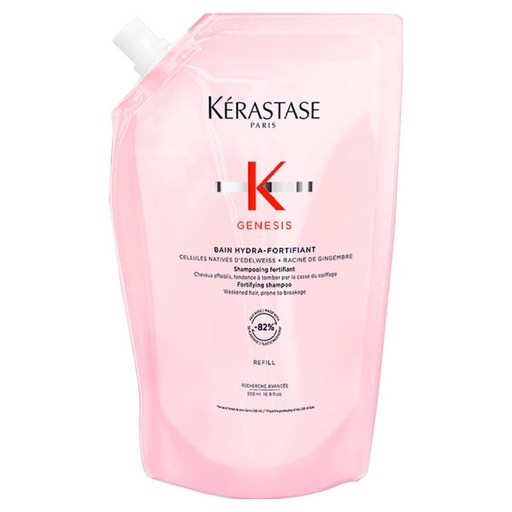 ジェネシス バン 이드라 フォーティファイ シャンプー リフィル, 500ml, 1個 詰替え 保湿