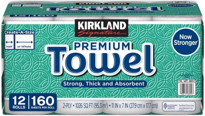 【コストコ】キッチンペーパー KIRKLAND カークランド ペーパータオル costco