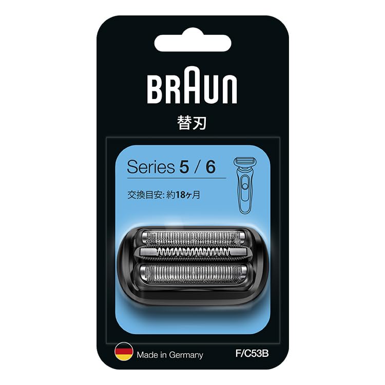 ブラウン(Braun) F/C53B シリーズ5/6用替刃 ブラック