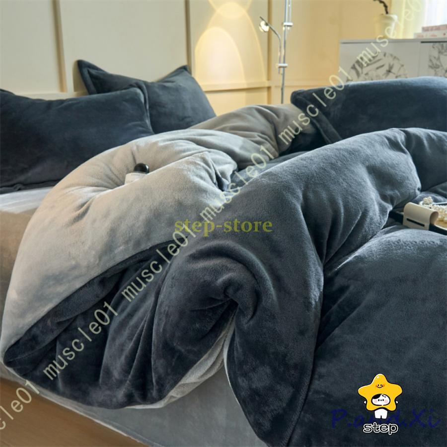 最短出荷 掛け布団 セミダブル ダブル 冬 毛布布団 暖かい シングル ダブル 厚手 ふわもこ 2枚合わせ 掛け布団 軽くて暖かい 吸湿発熱 蓄熱保温 抗菌防臭 静電気防止