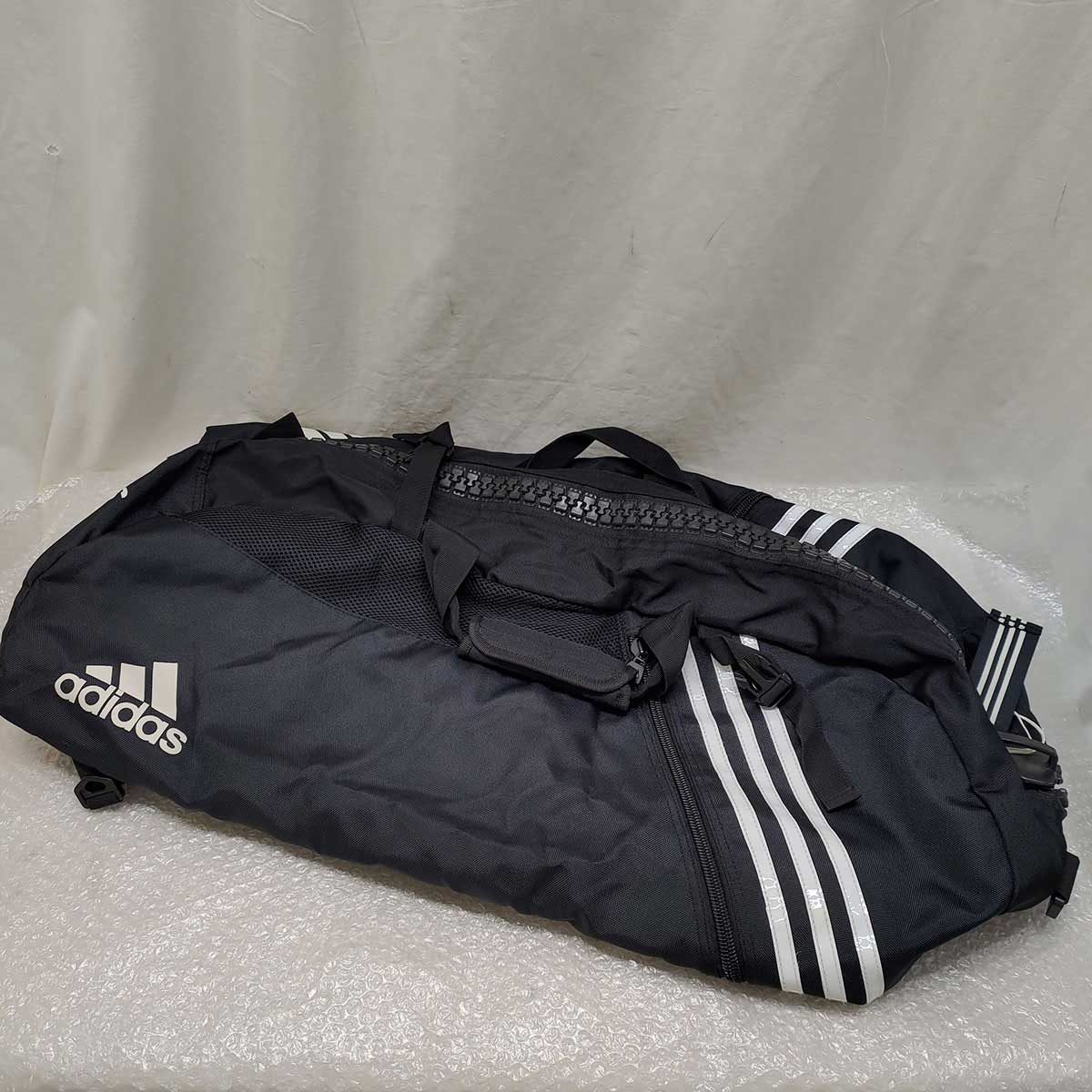 【中古】adidas アディダスMARTIAL ARTS マーシャルアーツ 3WAY スポーツバッグ ブラック メンズ