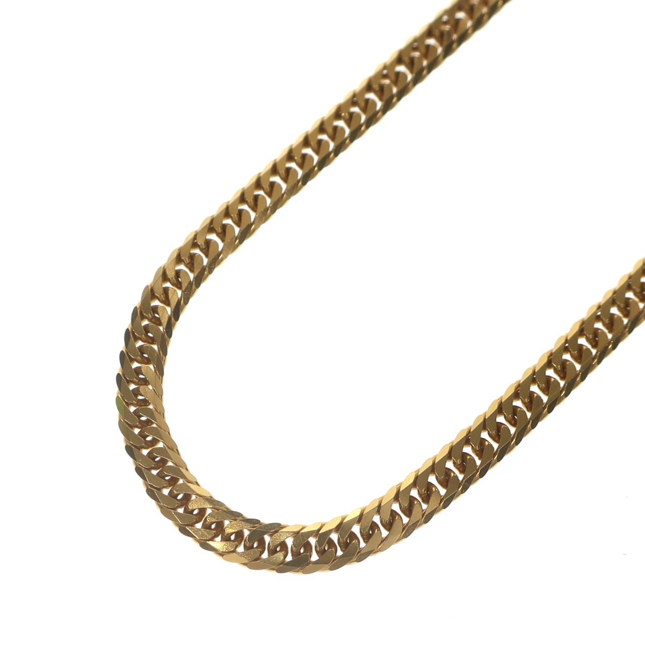 【新品】喜平ネックレス K18 18金 750 6面ダブル 50.2g 50cm 5.8mm キヘイ チェーン 金ネックレス 造幣局検定マーク 50g 60cm メンズ アクセサリー