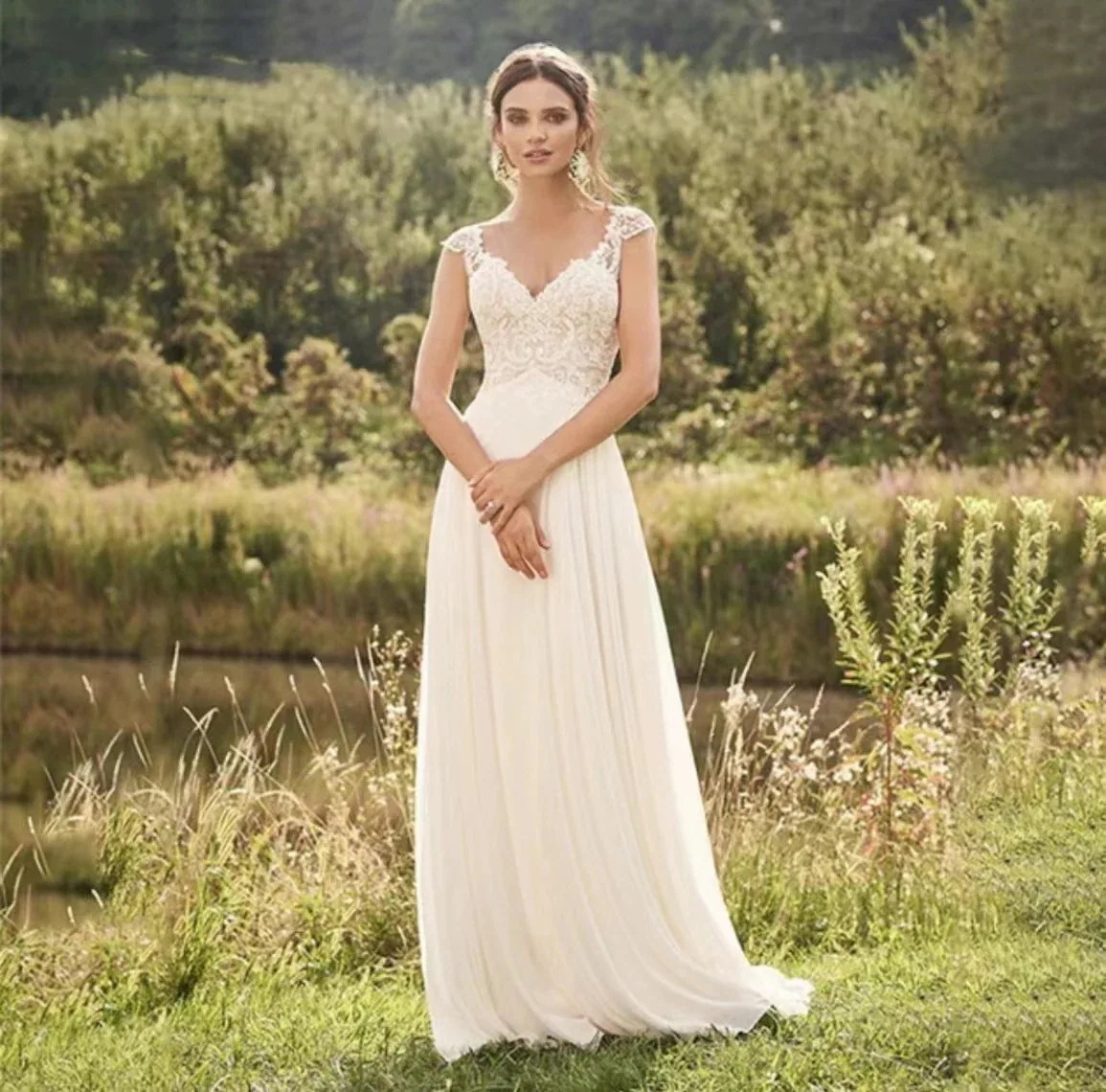 白 花嫁 ロングドレス 結婚式 ウェディング 前撮り お呼ばれ 成人式 ウェディングドレス ワンピース 65 【L.O.V.E】 メガ割 二次会 パーティードレス 演奏会 サイズオーダーメイド可能