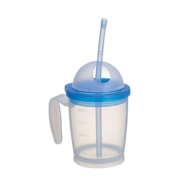 （まとめ）ピジョン ハビナース ストロー付カップ 1個(×5セット)