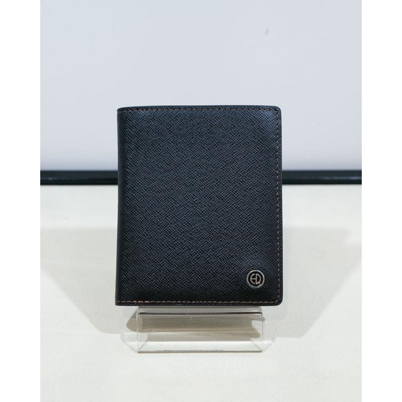 牛革メンズ二つ折り財布 ECESPN161BK
