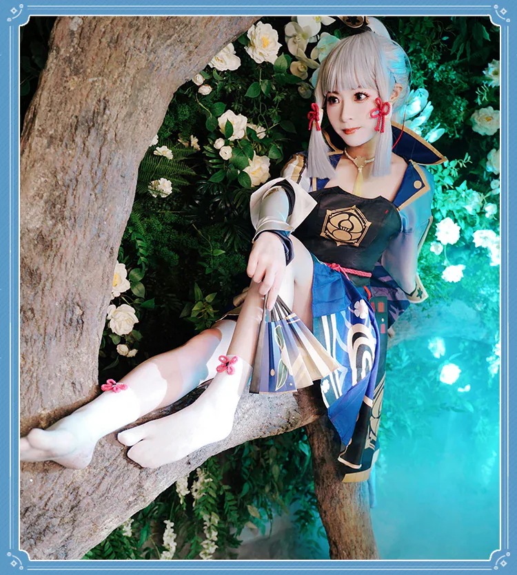 原神 げんしん genshin 神里綾華 コスプレ衣装 コスチューム期間限定30％