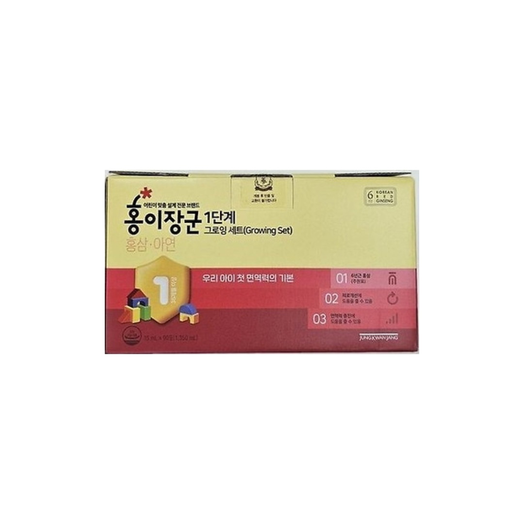 ホンイ将軍1段階(15ml*30)（４５歳児用）高麗人参 紅参 6年根 健康 美容 男性 女性 健康維持 疲労回復 子供向け 紅参濃縮液