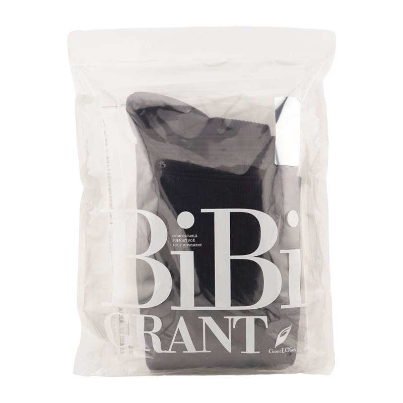 BiBi Grant グラントイーワンズ エナジックハイソックス ブラック LL 黒 2足組 靴下 ビビ グラント 赤外線 光電子繊維[ギフトラッピング対応]