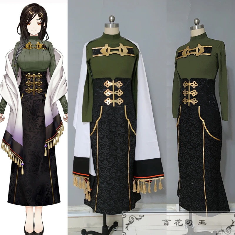 VTuber バーチャルライバー にじさんじ 白雪巴 しらゆき ともえ コスプレ衣装 コスチューム ハロウィン 変装 仮装