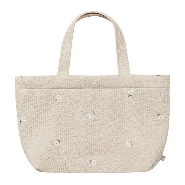 ヌビ トートバッグ デイジー ベージュ