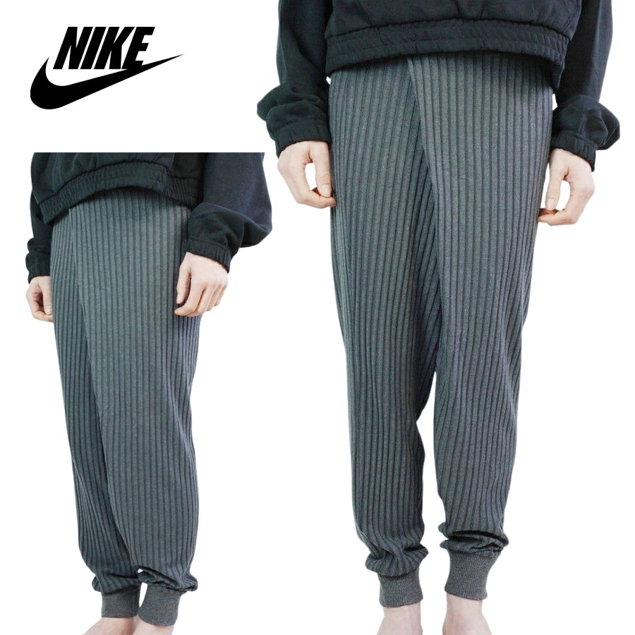 ナイキ NIKEレディース パンツDD9607 YOGA LUXE RIBBED PANTSヨガ ラックス リブドパンツGREY(グレー)女性用 フィッ