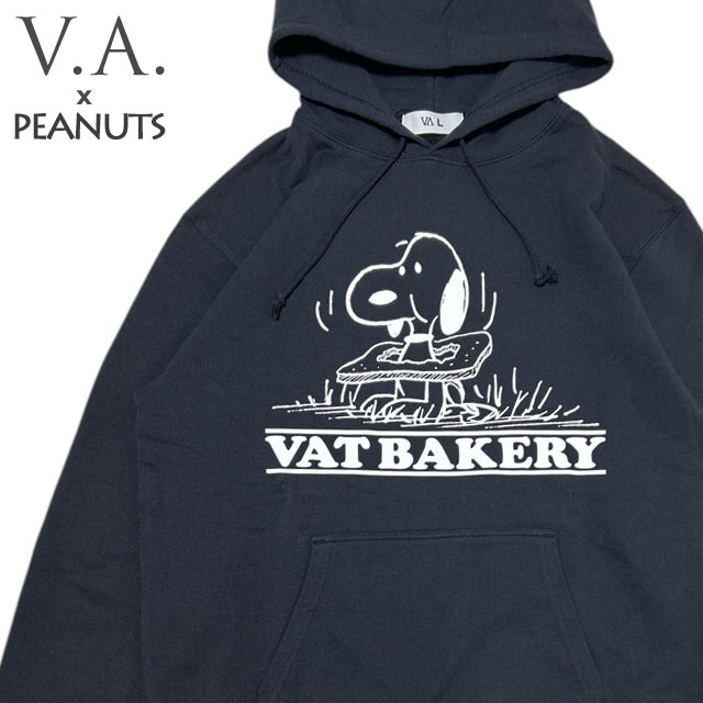 ヴイエー V.A. VAT BAKERY PEANUTS HOODIE ピーナッツ パーカー Various Artists スヌーピー 211-000879-057