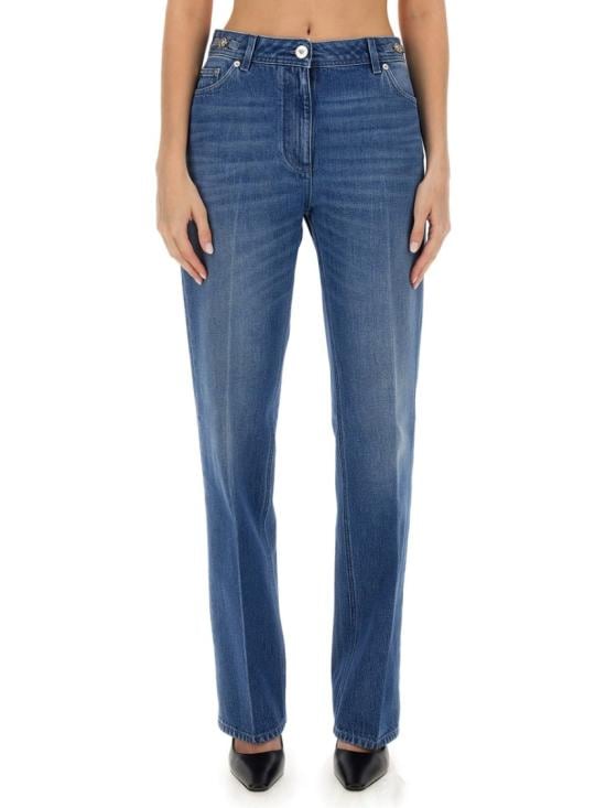 VERSACE Women Denims 1012634 1A070791D030 Blue