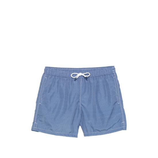 FEDELI Men Swim Pants TU000318 F86 72 BLUE WHITE