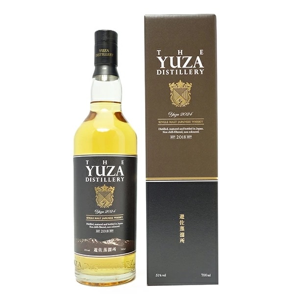 2024 YUZA シングルモルト ジャパニーズ ウイスキー 遊佐蒸溜所 51度 箱付 700ml ウイスキー ^YAYZYSJE^
