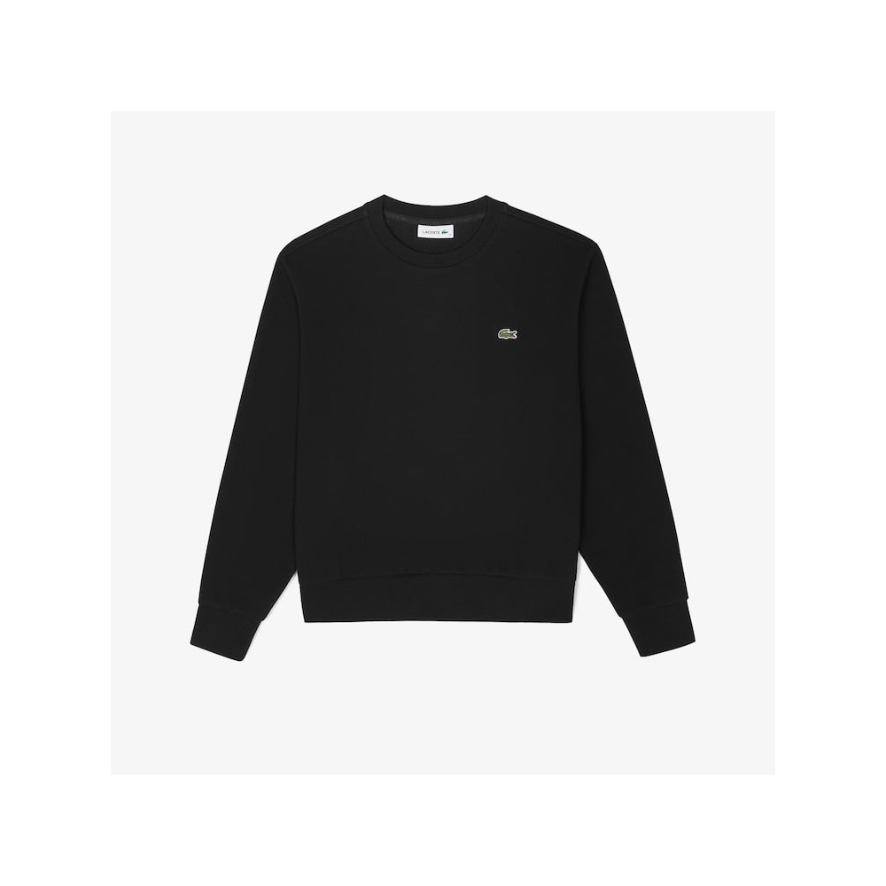 ラコステ女性用テクニカルクルーネックロングスリーブスウェットシャツ SH798E-55GF 031 Q2NSH798E-55GF031