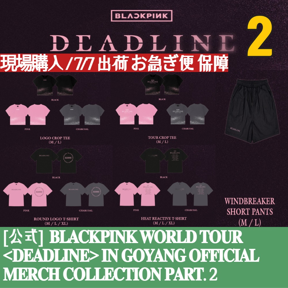 BLACKPINK DEADLINE in Goyang限定トレカ 4枚セット NAMANE JAPAN on X: 