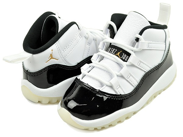ジョーダン 11 レトロ トドラー 378040-170 メタリックゴールド