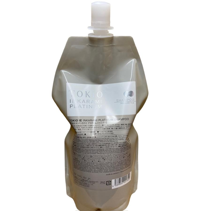 リニューアル TOKIO IE インカラミ プラチナム シャンプー 700ml 詰替 レフィル サロン 美容室 専売品 ヘアケア Dr.Jr トキオ
