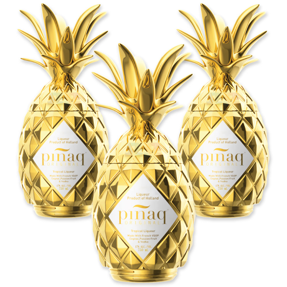 ピニャック ゴールド 750ml 3本セット / リキュール 17% pinaq gold