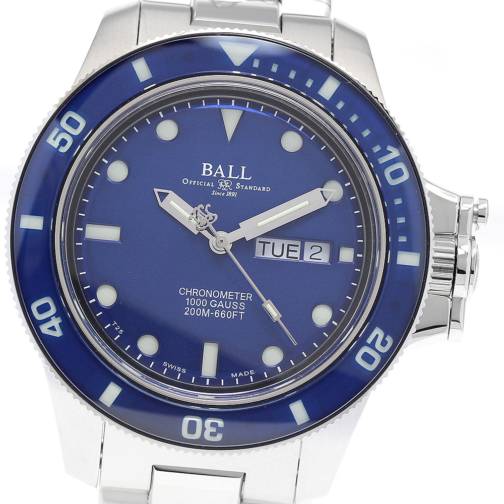 ボールウォッチ BALLWATCH DM2218B-S1CJ-BE エンジニア ハイドロカーボン オリジナル 自動巻き メンズ 未使用品 保証書付き_935393【中古】