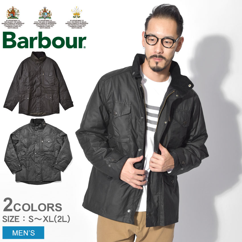 サッパーワックスジャケット MWX0020 メンズ バーブァー 上着 アウター ウェア ブランド トップス カジュアル タウンユース ベーシック クラシック おしゃれ 長袖 ブラック 黒