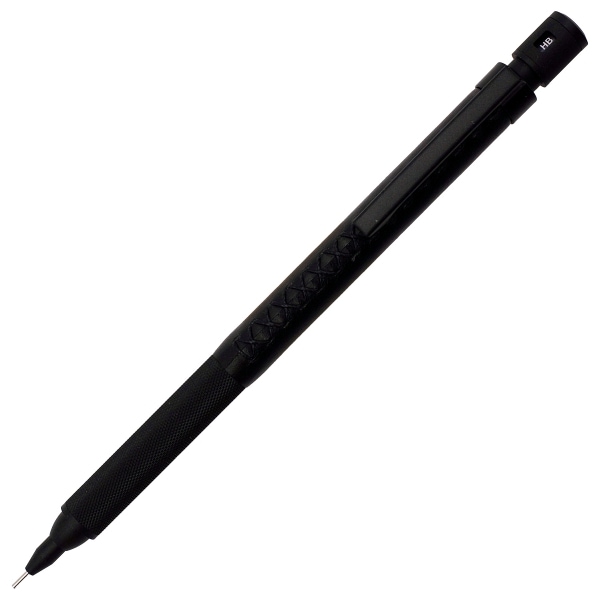 TechDraw2 シャープペン 0.5mm レザーモデル ブッテーロ【ブラック】 LDL-Mp2BBK-05