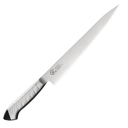 龍治 ステンカラー 筋引包丁 270mm 黒 RYS-23B