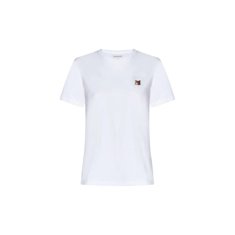 [ロロモダ] メゾン・キツネ フォックスヘッド レディース半袖Tシャツ / LW00105KJ0008-P100