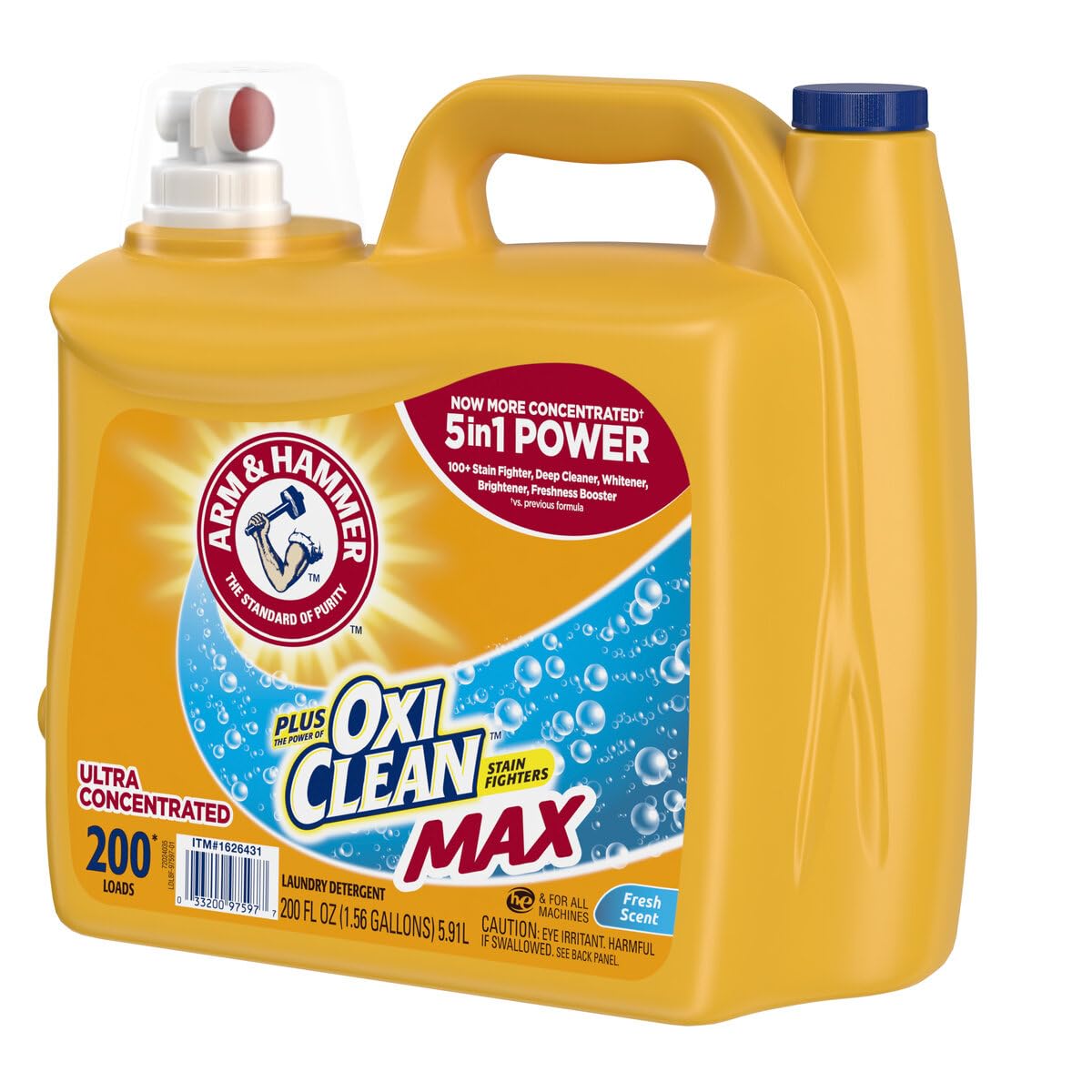 アームアンドハンマープラス オキシクリーン 液体洗濯洗剤 5.9L 200ロード [並行輸入品]