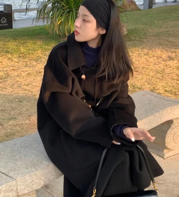 アウター デート モテアイテム もこもこアウター ロングコート ロング丈 長袖 フード付き 可愛い きれいめ 上品 おしゃれ かっこいい 可愛い ラブリー キュート ガーリー クール モード系
