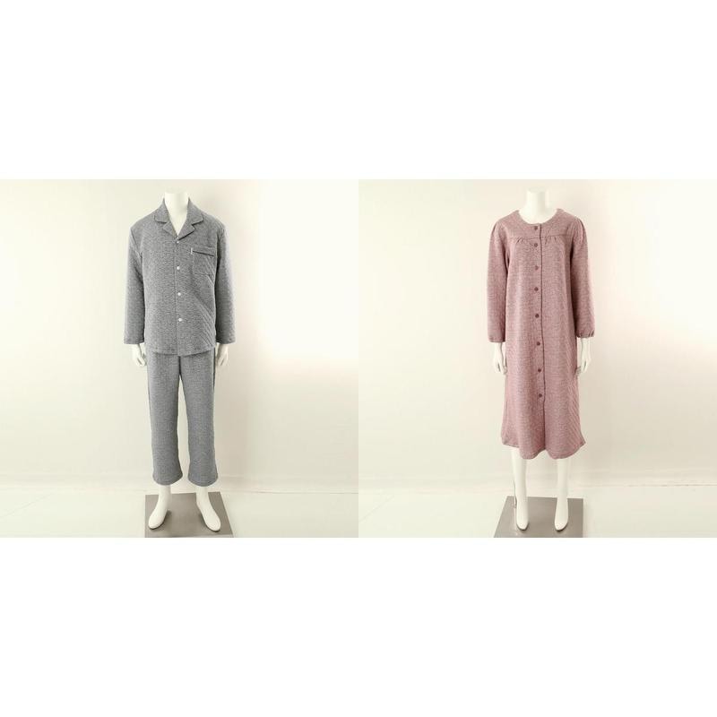 男性パジャマ 女性ガウン 室内着 SWPA5482MSG