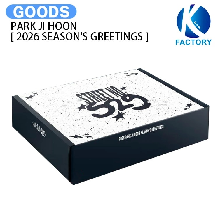 国内発送 [BIGC特典] PARK JI HOON [ 2026 SEASONS GREETINGS ] STREET NO.529 / 公式グッズ / 予約商品