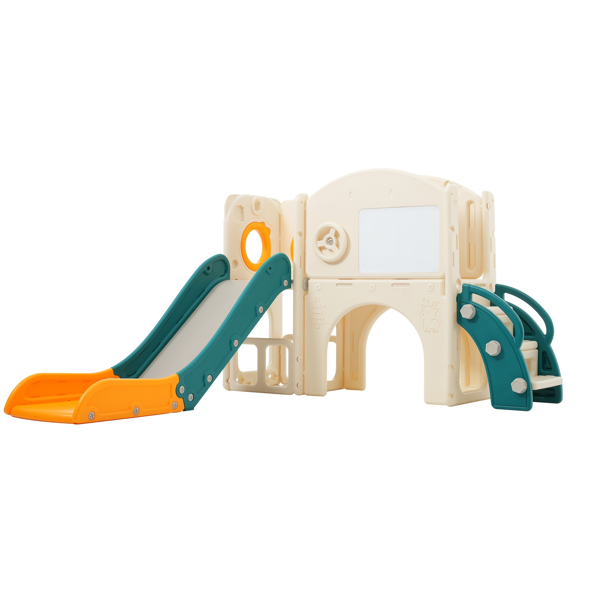 滑り台 すべり台 遊具 1-5歳 室内 お絵かきボード 折りたたみ可能 組立簡単 室内遊具 大型遊具 すべりだい スウィング キッズパーク バスケットゴール 屋内 家庭用 キッズ 男の子 女の子 【