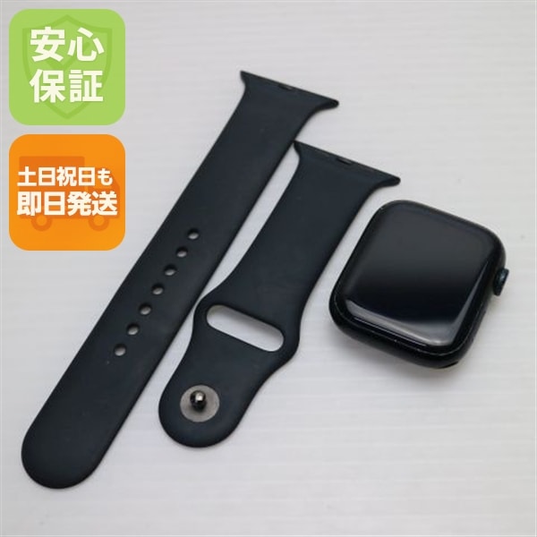 美品 Apple Watch Series8 45mm GPS+Cellular セルラー ミッドナイト スマホ 中古土日祝発送OK 即日発送　　 126